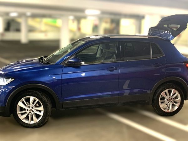 Volkswagen T-Cross Estate/Jeep, Petrol, 2021, Blue