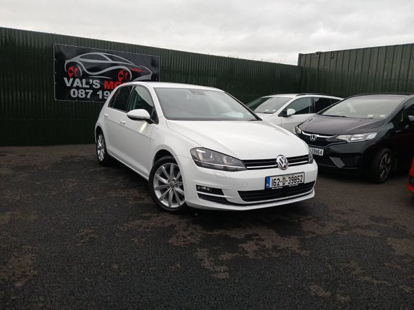 Volkswagen Golf Hatchback, Petrol, 2016, White