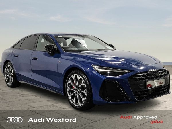 Audi A6 Saloon, Diesel Hybrid, 2026, Blue