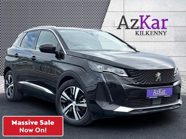 Peugeot 3008 SUV, Petrol Plug-in Hybrid, 2022, Black