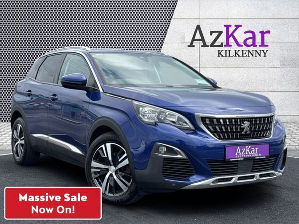Peugeot 3008 SUV, Diesel, 2018, Blue