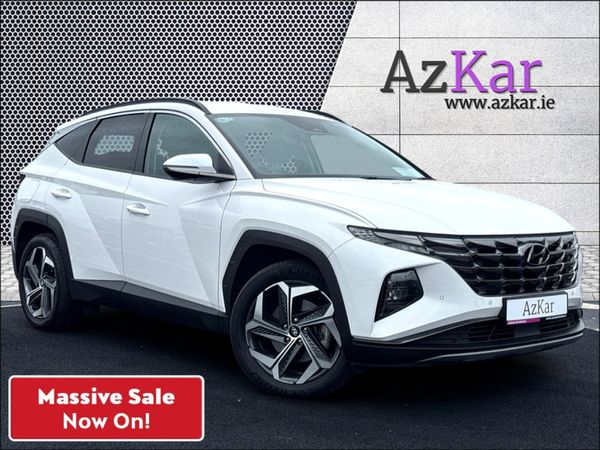 Hyundai Tucson SUV, Petrol Plug-in Hybrid, 2024, White