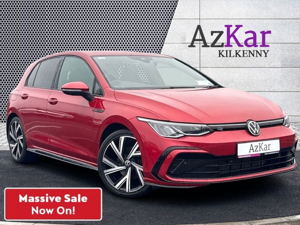 Volkswagen Golf Hatchback, Petrol, 2021, Red