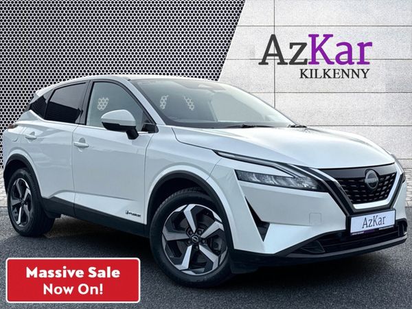 Nissan Qashqai MPV, Petrol Hybrid, 2023, White
