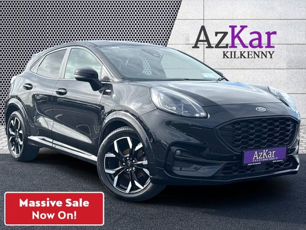 Ford Puma Hatchback, Petrol Hybrid, 2023, Black