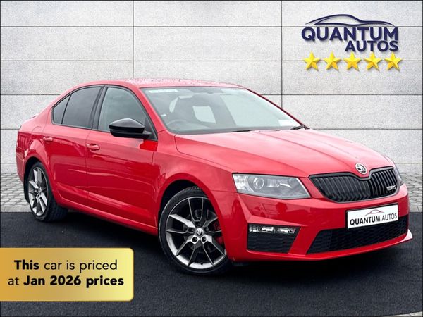 Skoda Octavia Hatchback, Diesel, 2017, Red