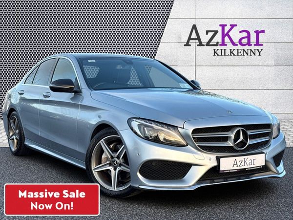 Mercedes-Benz C-Class Saloon, Diesel, 2018, Silver