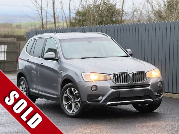 BMW X3 SUV, Diesel, 2016, Grey