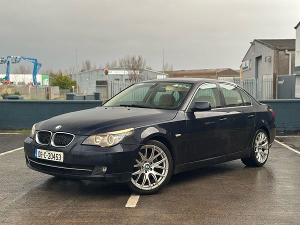 BMW 5-Series Saloon, Diesel, 2008, Blue