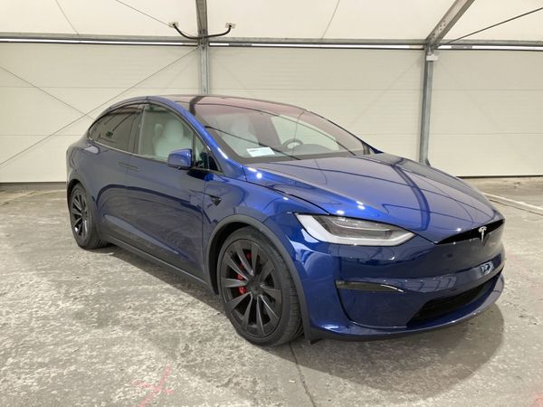 Tesla Model X MPV, Electric, 2023, Blue