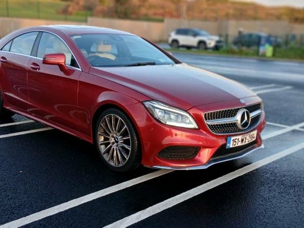 Mercedes-Benz CLS Coupe, Diesel, 2015, Red