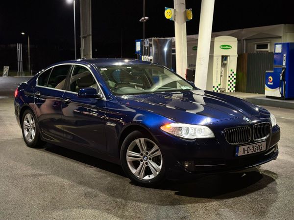 BMW 5-Series Saloon, Diesel, 2011, Blue
