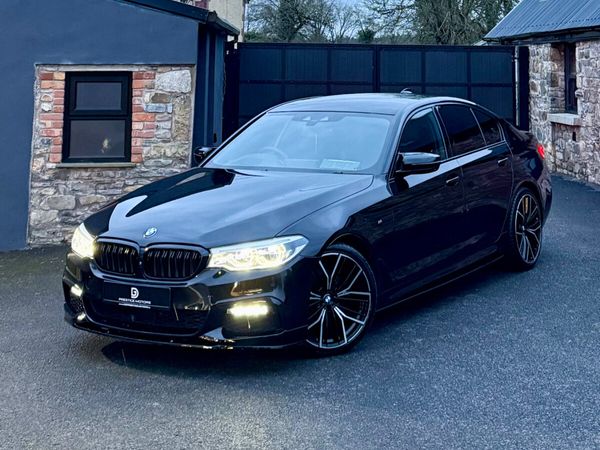 BMW 5-Series Saloon, Diesel, 2018, Black