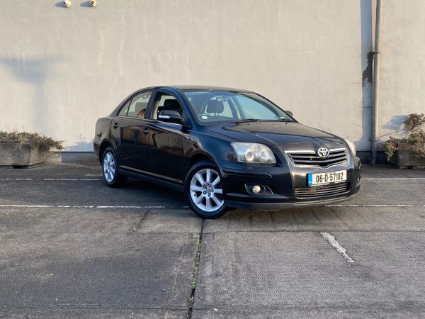 Toyota Avensis Saloon, Petrol, 2006, Black