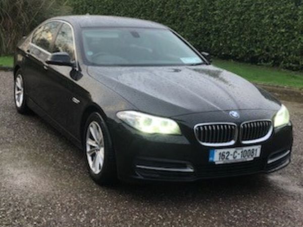 BMW 5-Series Saloon, Diesel, 2016, Black