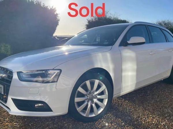 Audi A4 Estate, Diesel, 2014, White