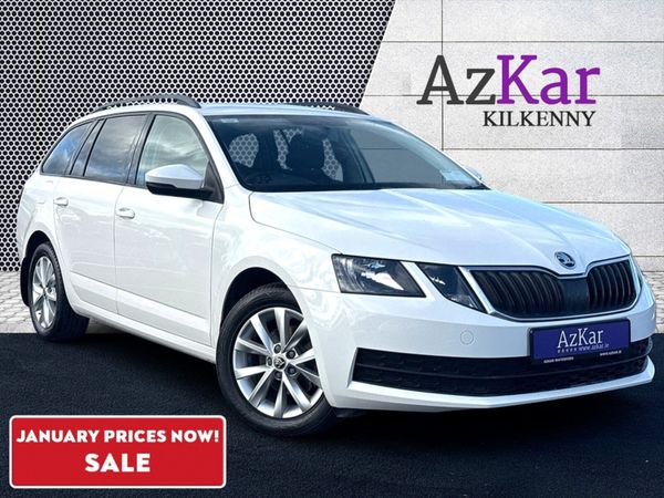 Skoda Octavia Estate, Diesel, 2018, White