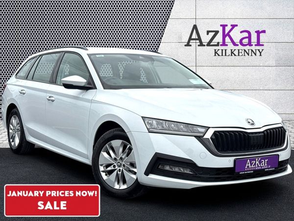 Skoda Octavia Estate, Diesel, 2021, White