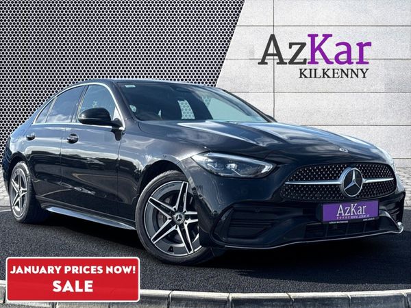 Mercedes-Benz C-Class Saloon, Petrol Plug-in Hybrid, 2022, Black