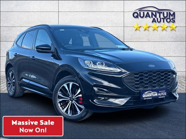 Ford Kuga SUV, Petrol Plug-in Hybrid, 2023, Black