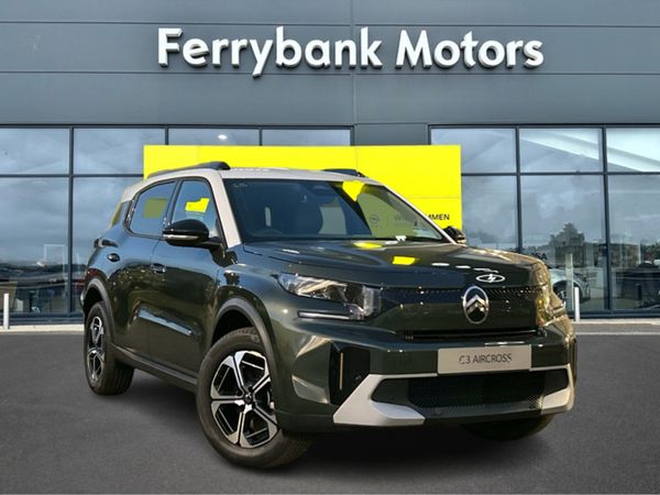 Citroen C3 Aircross SUV, Petrol Hybrid, 2026, Green