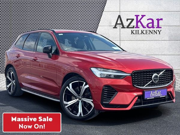 Volvo XC60 SUV, Petrol Plug-in Hybrid, 2022, Red