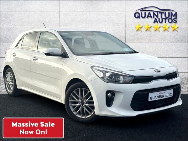 Kia Rio Hatchback, Petrol, 2017, White