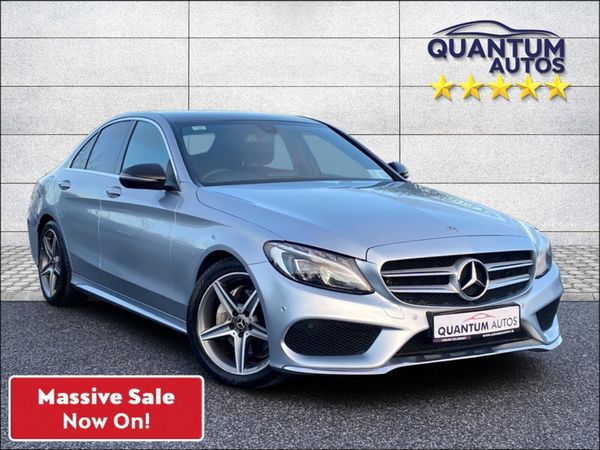 Mercedes-Benz C-Class Saloon, Diesel, 2018, Silver