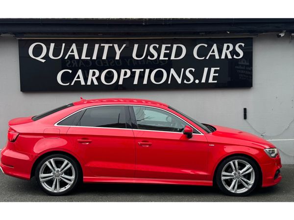 Audi A3 Saloon, Diesel, 2015, Red