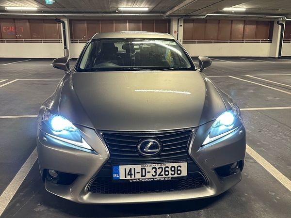 Lexus IS Saloon, Petrol Hybrid, 2014, Silver