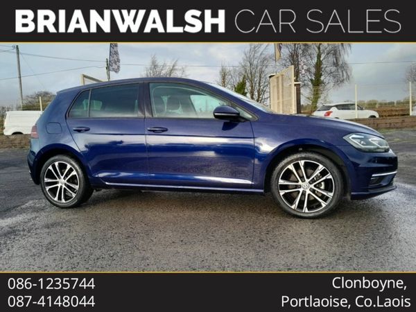 Volkswagen Golf Hatchback, Petrol, 2020, Blue