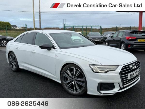 Audi A6 Saloon, Diesel, 2019, White