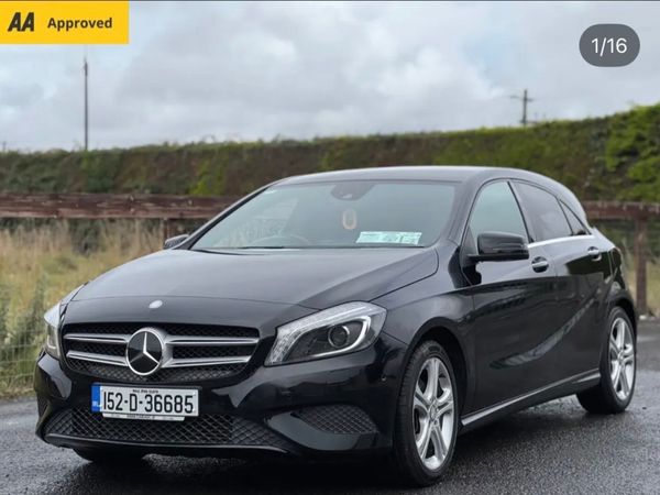 Mercedes-Benz A-Class Hatchback, Petrol, 2015, Black