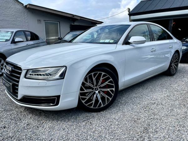 Audi A8 Saloon, Diesel, 2015, White
