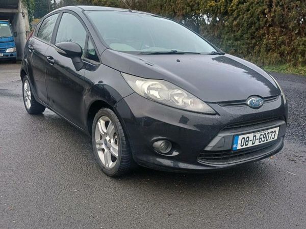 Ford Fiesta Hatchback, Petrol, 2008, Black