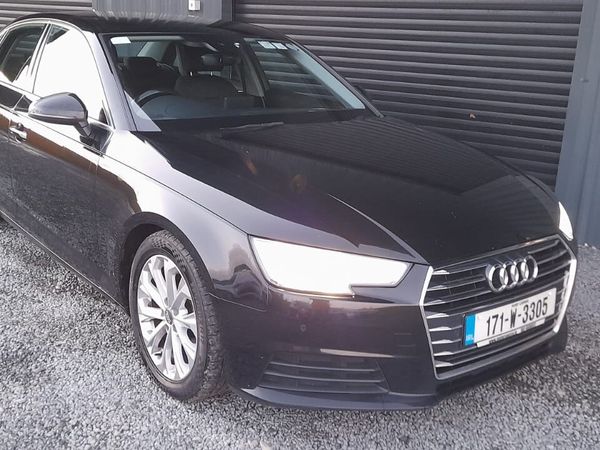 Audi A4 Saloon, Diesel, 2017, Black