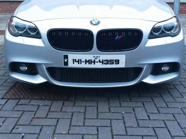 BMW 5-Series Saloon, Diesel, 2014, Silver