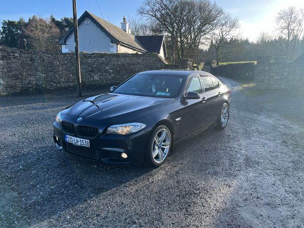 BMW 5-Series Saloon, Diesel, 2013, Black
