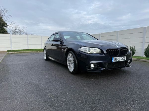 BMW 5-Series Saloon, Diesel, 2015, Black