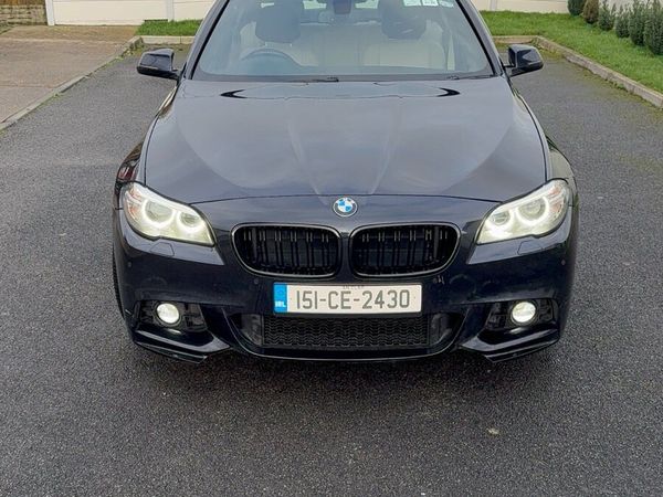 BMW 5-Series Saloon, Diesel, 2015, Black