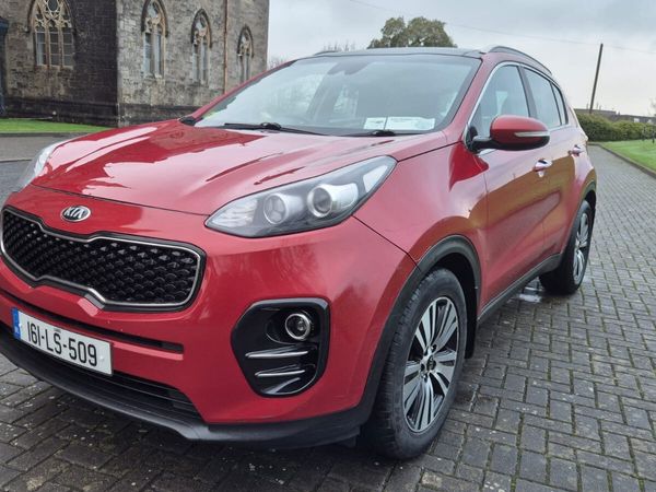 Kia Sportage SUV, Diesel, 2016, Red