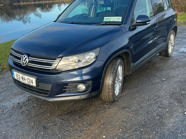 Volkswagen Tiguan SUV, Diesel, 2015, Blue