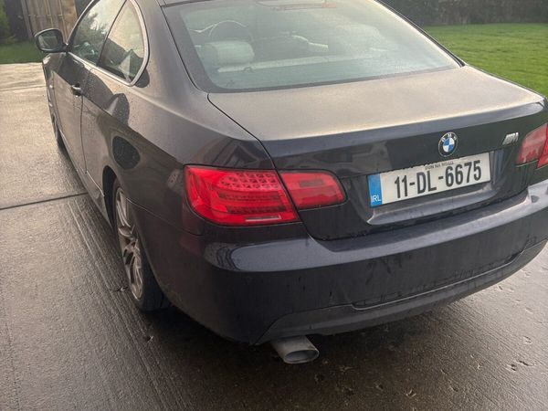 BMW 3-Series Coupe, Diesel, 2011, Black