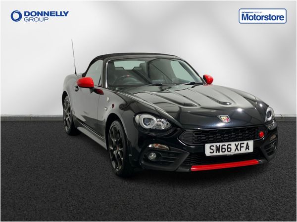 Abarth 124 Spider Coupe, Petrol, 2016, Black