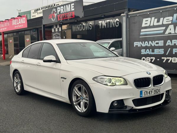 BMW 5-Series Saloon, Diesel, 2017, White