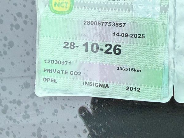 Opel Insignia MPV, Diesel, 2012, Blue