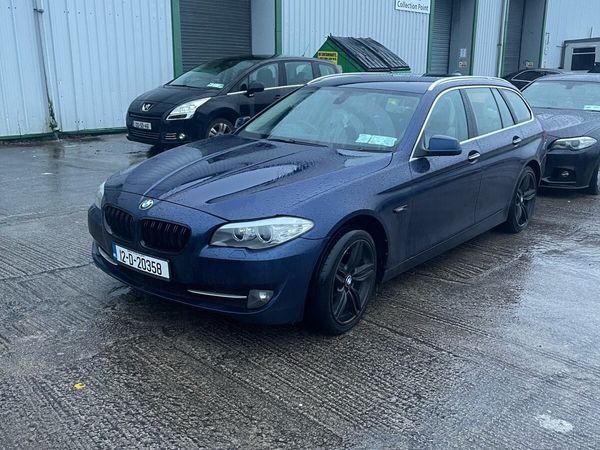 BMW 5-Series Estate, Diesel, 2012, Blue