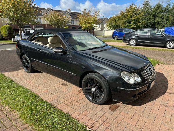 Mercedes-Benz CLK Convertible, Petrol, 2005, Black
