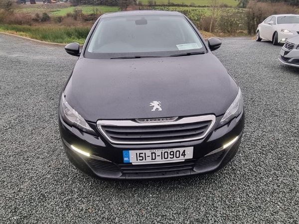 Peugeot 308 Hatchback, Diesel, 2015, Black