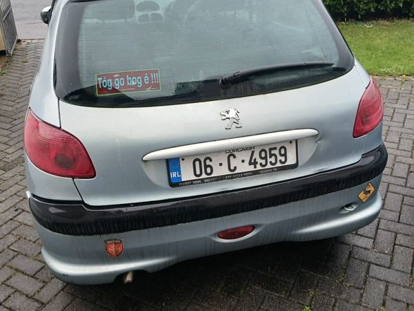 Peugeot 206 Hatchback, Petrol, 2006, Blue